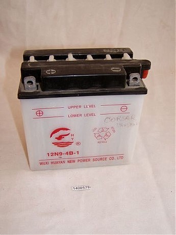 Аккумулятор кислотный 12N9-4B-1 (9А 137-77-137мм) Korsar SW