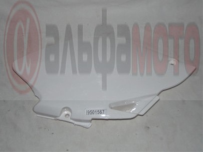 Пластик бічний задній Motardo 250cc лівий білий