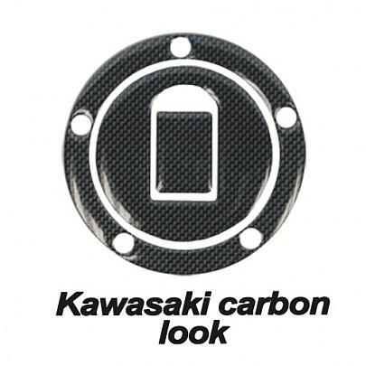 Наклейка на крышку бензобака Kawasaki Carbon PG 5030 CA KAWASAKI