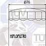 Фильтр масляный HIFLO HF174C