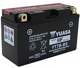 Аккумулятор залитый и заряженный 6,8Ah 110A YUASA YT7B-BS 150x65x93