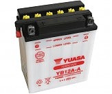 Аккумулятор сухозаряженный 12Ah 150A YUASA YB12A-A 134x80x160