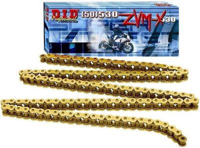 Привідний ланцюг 530ZVM-X Gold DID 50(530)ZVM-X G&G — 118ZB = 530ZVM-X G&G — 118ZB 118x530