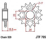 Зірка передня JT JTF705.16 16x520