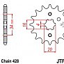 Зірка передня JT JTF1263.14 14x428