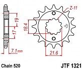 Звезда передняя JT JTF1321.13 13x520