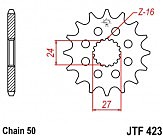 Зірка передня JT JTF423.18 18x530