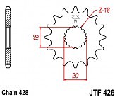 Зірка передня JT JTF426.14 14x428