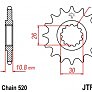 Звезда передняя JT JTF1579.17 17x520