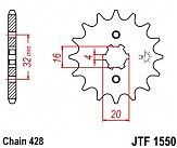 Зірка передня JT JTF1550.14 14x428