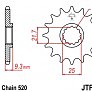 Зірка передня JT JTF1539.15 15x530