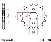Звезда передняя JT JTF328.13 13x520
