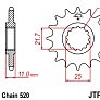 Звезда передняя JT JTF1581.15 15x520
