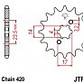 Звезда передняя JT JTF1128.11 11x420