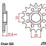 Зірка передня JT JTF1902.17 17x520
