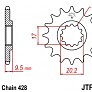 Звезда передняя JT JTF1907.13 13x428