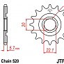 Звезда передняя JT JTF1590.12 12x520