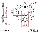 Зірка передня JT JTF1322.14 14x520