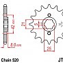 Зірка передня JT JTF575.15 15x520