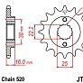 Звезда передняя JT JTF736.14 14x520