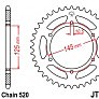 Звезда задняя JT JTR855.45 45x520