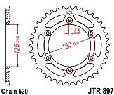 Зірка задня JT JTR897.48SC 48x520
