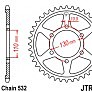 Звезда задняя JT JTR1875.48 48x532
