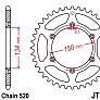 Звезда задняя JT JTR460.42 42x520