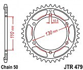 Зірка задня JT JTR479.43 43x530