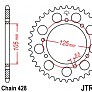 Звезда задняя JT JTR1134.50 50x428