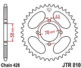 Зірка задня JT JTR810.41 41x428