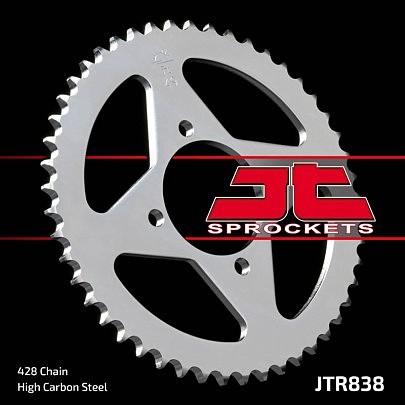 Звезда задняя JT JTR838.49 49x428