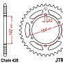 Звезда задняя JT JTR1067.52 52x428