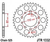 Звезда задняя JT JTR1332.38 38x525