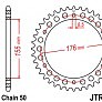 Зірка задня JT JTR2011.43 43x530