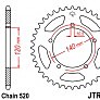 Звезда задняя JT JTR1793.45 45x520