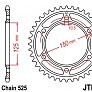 Звезда задняя JT JTR899.45 45x525