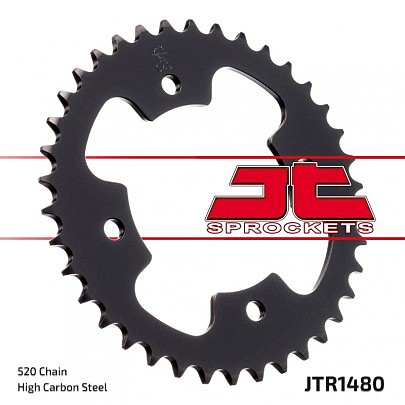 Звезда задняя JT JTR1480.38 38x520