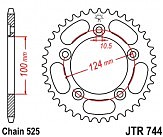 Зірка задня JT JTR744.38 38x525