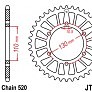 Зірка задня легкосплавна JT JTA486.49 49x520