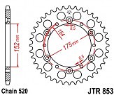 Звезда задняя JT JTR853.48 48x520