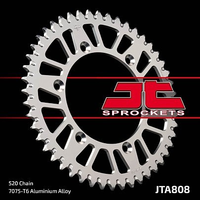 Зірка задня легкосплавна JT JTA808.49 49x520