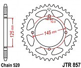 Зірка задня JT JTR857.46 46x520