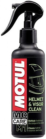 Засіб для очищення зовнішньої поверхні та скла шолома 102992/M1 HELMET & VISOR CLEAN (250ML)/102992