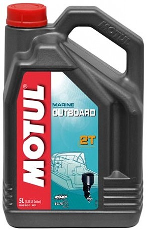 Масло для 2-х тактных двигателей минеральное 851851/OUTBOARD 2T (5L)/101734
