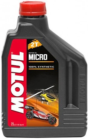 Масло для 2-х тактных двигателей синтетическое 324602/MICRO 2T (2L)/100184