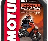 Олія для 2-х тактних двигунів синтетична 832101/SCOOTER POWER 2T (1L)/101265=105881