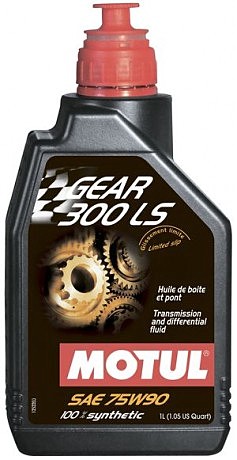 Масло трансмиссионное синтетическое 102686/GEAR 300 LS SAE 75W90 (1L)/102686=105778