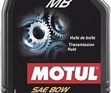 Масло трансмиссионное минеральное 807501/GEAR MB SAE 80 (1L)/100958=105780