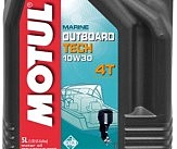 Масло для 4-х тактных двигателей Technosynthese д/лод.мотор 852151/OUTBOARD TECH 4T SAE 10W30 (5L)/101747=106447